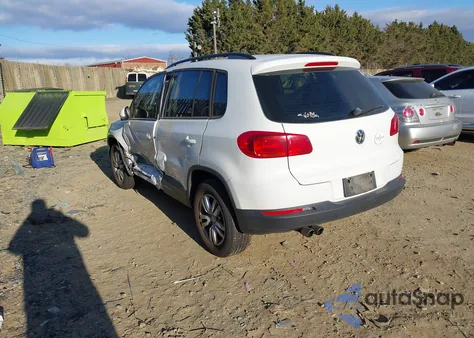 2015 Volkswagen Tiguan S from USA, damaged, VIN WVGBV7AX3FW610409